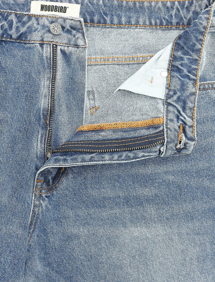 Woodbird - WBGhat Light B Jeans - weite jeans - light blue - 3