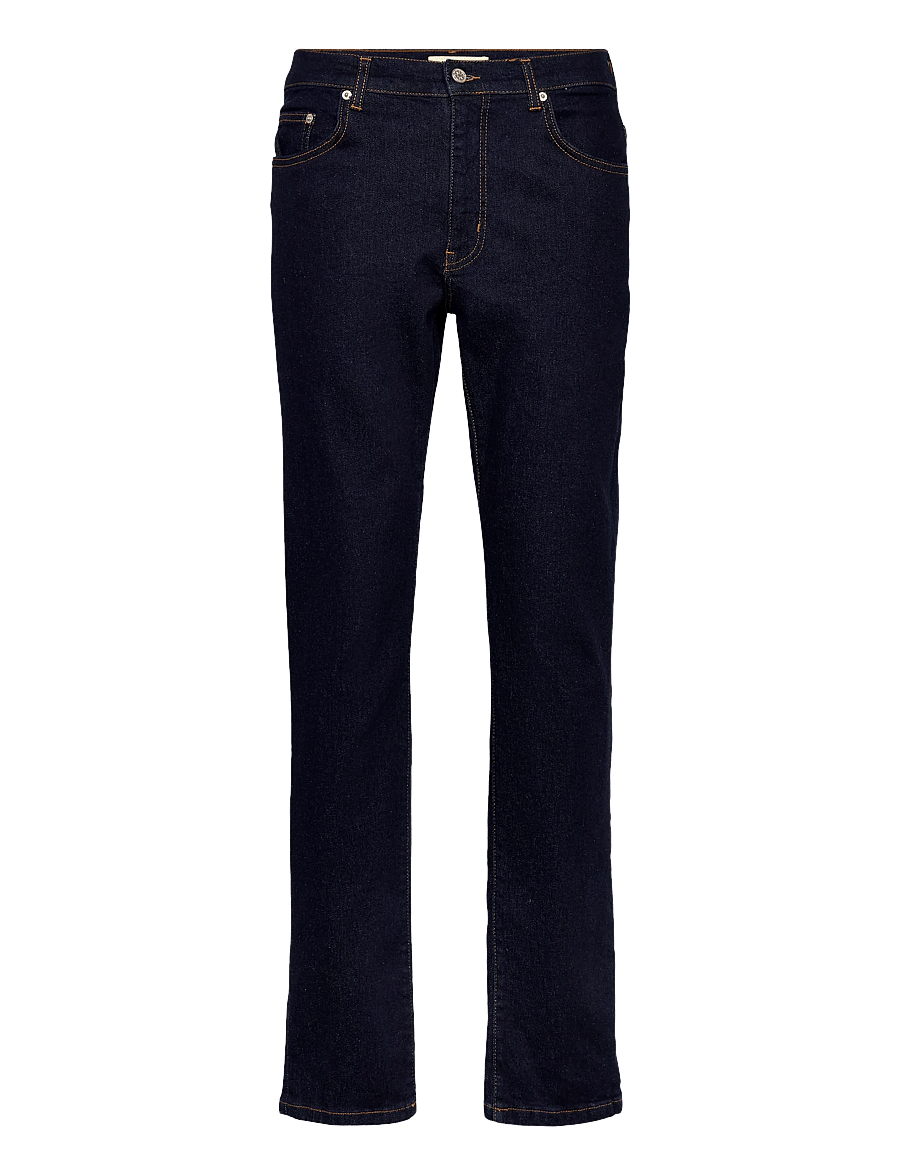 Woodbird - WBDoc Stretch Raw Jeans - schmal zulaufende jeans - raw blue - 0