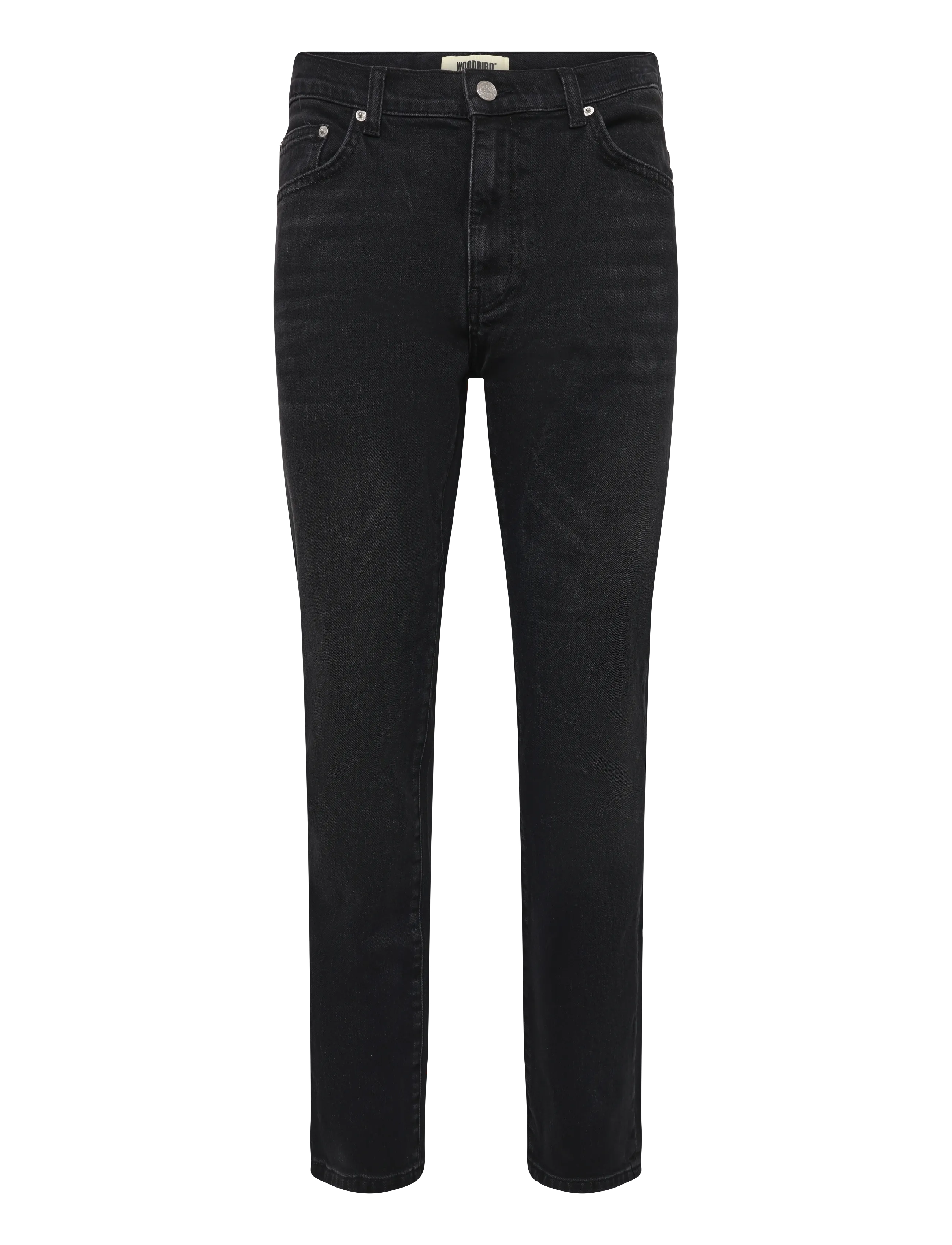 Woodbird WBDoc Stretch Black Jeans - Riided - BLACK / black