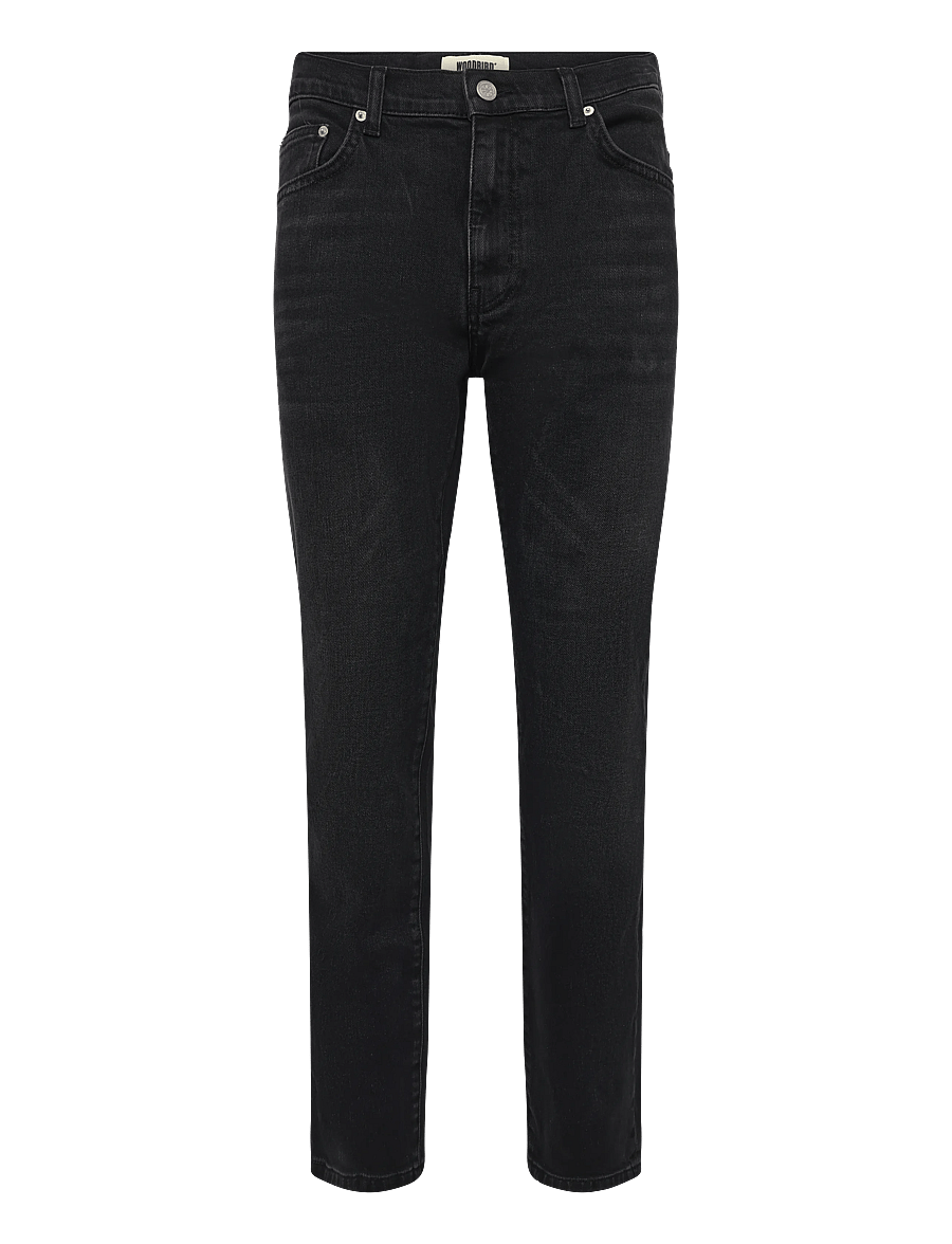 Woodbird - WBDoc Stretch Black Jeans - alt kitsenevad teksad - black - 0