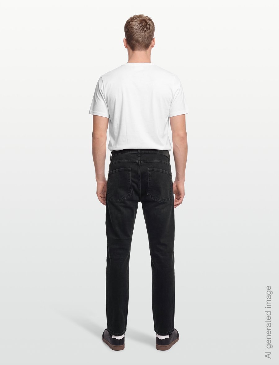 Woodbird - WBDoc Stretch Black Jeans - schmal zulaufende jeans - black - 4