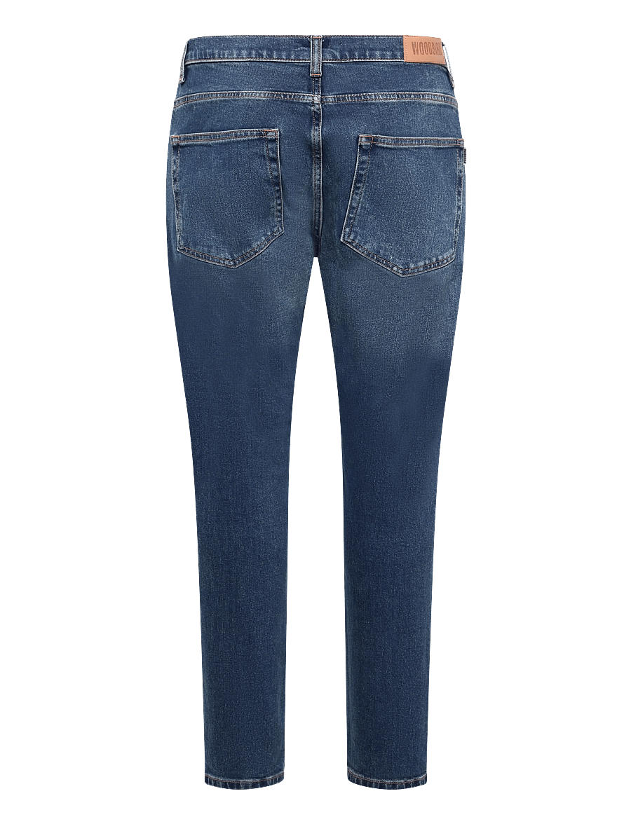 Woodbird - WBDoc Stretch Blue Jeans - schmal zulaufende jeans - dark blue - 1