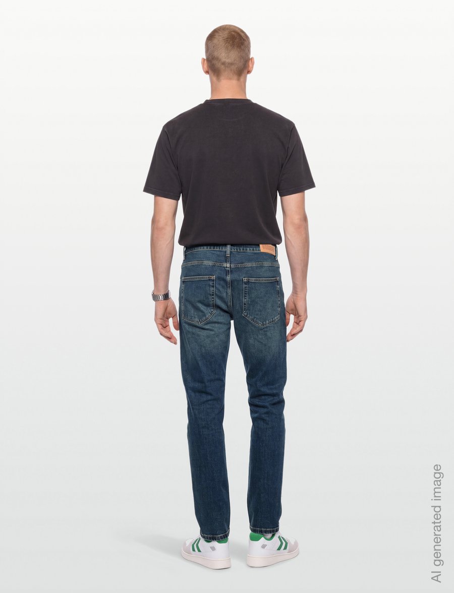 Woodbird - WBDoc Stretch Blue Jeans - schmal zulaufende jeans - dark blue - 4