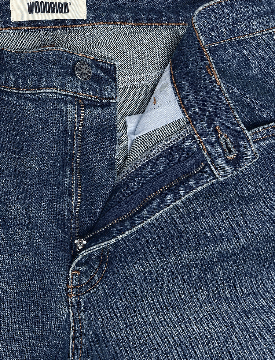 Woodbird - WBDoc Stretch Blue Jeans - schmal zulaufende jeans - dark blue - 3