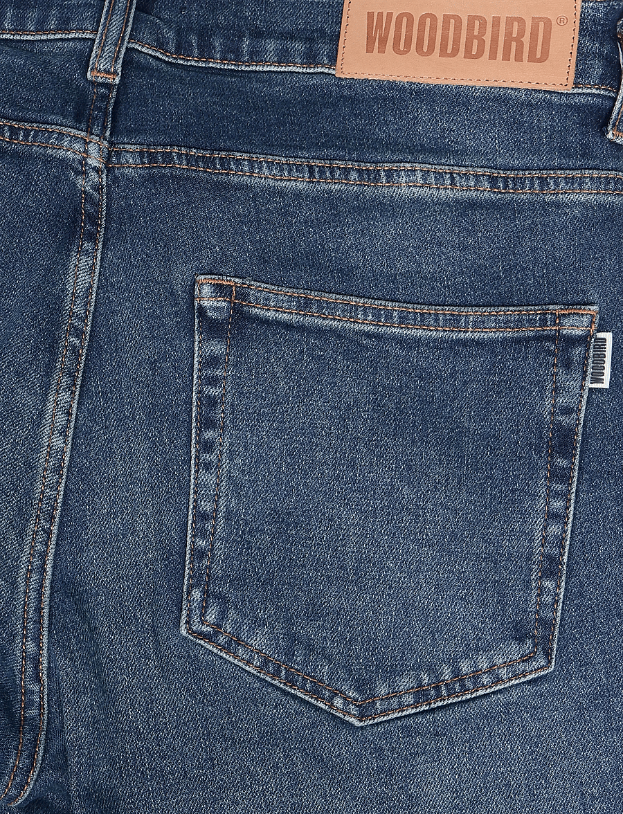 Woodbird - WBDoc Stretch Blue Jeans - schmal zulaufende jeans - dark blue - 4