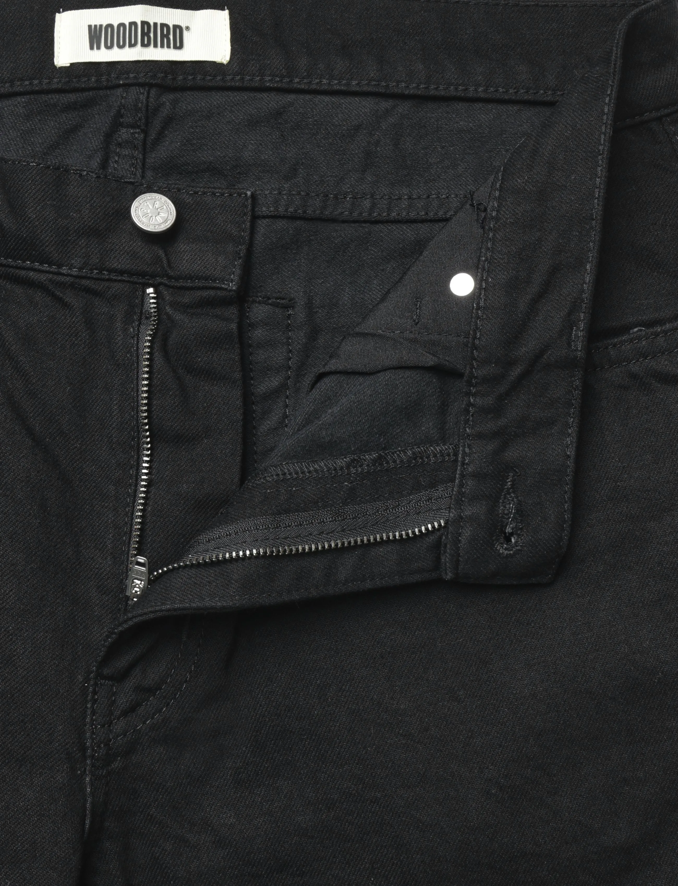Woodbird - WBJay Black Jeans - klassikalised teksad - black - 3