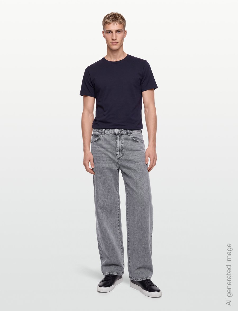 Woodbird - WBYuto Ash Grey Jeans - loose jeans - grey - 0
