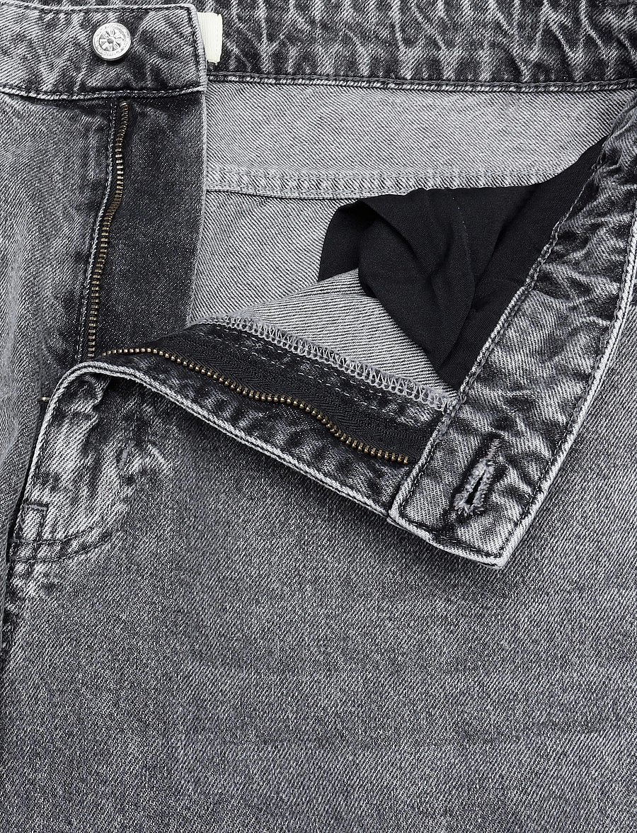 Woodbird - WBYuto Ash Grey Jeans - alt laienevad teksad - grey - 3