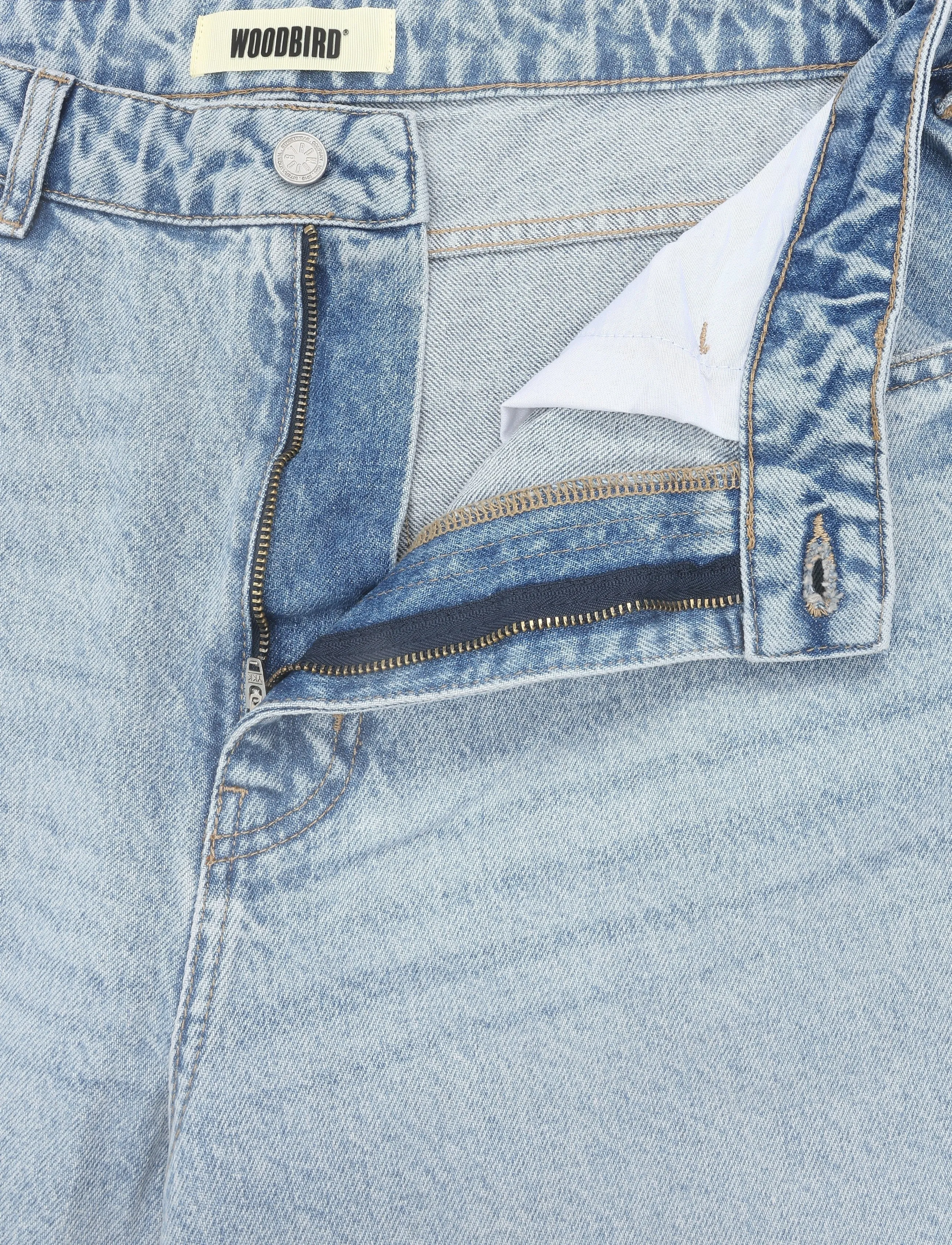 Woodbird - WBYuto Arctic Jeans - loose jeans - light blue - 3