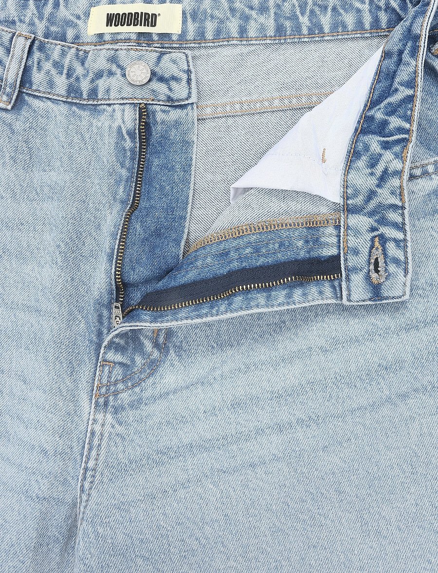 Woodbird - WBYuto Arctic Jeans - loose jeans - light blue - 3