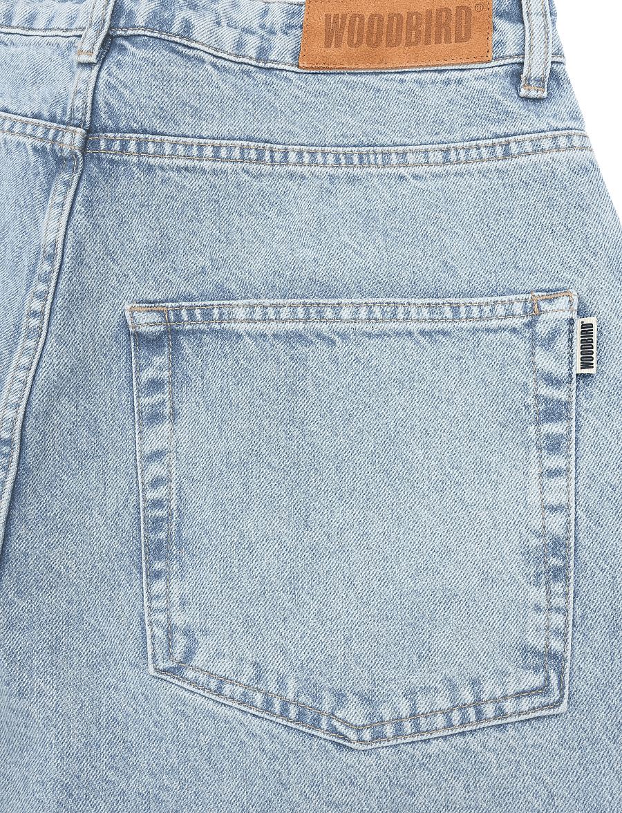 Woodbird - WBYuto Arctic Jeans - loose jeans - light blue - 4