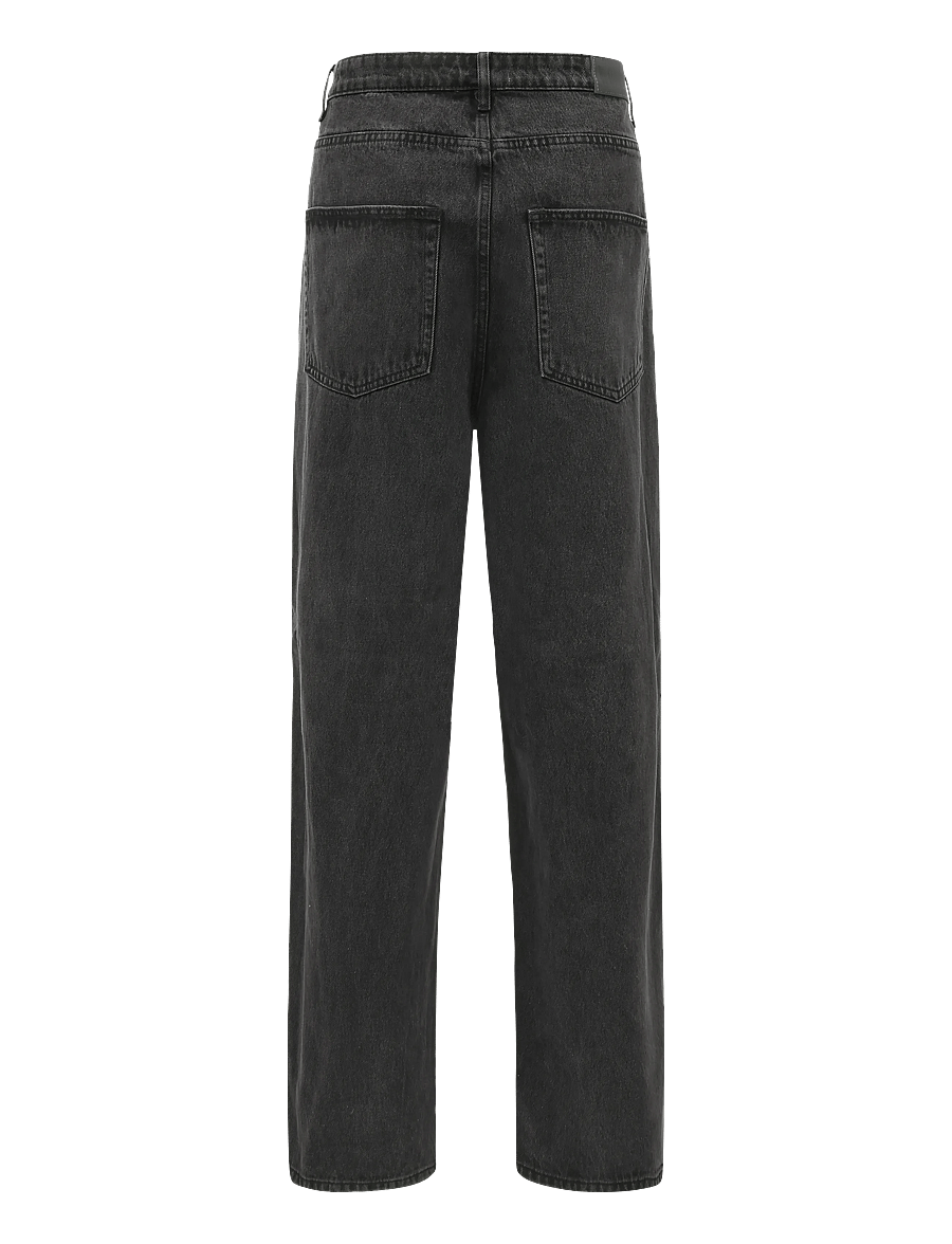 Woodbird - WBYuto Crow Jeans - weite jeans - black vintage - 1
