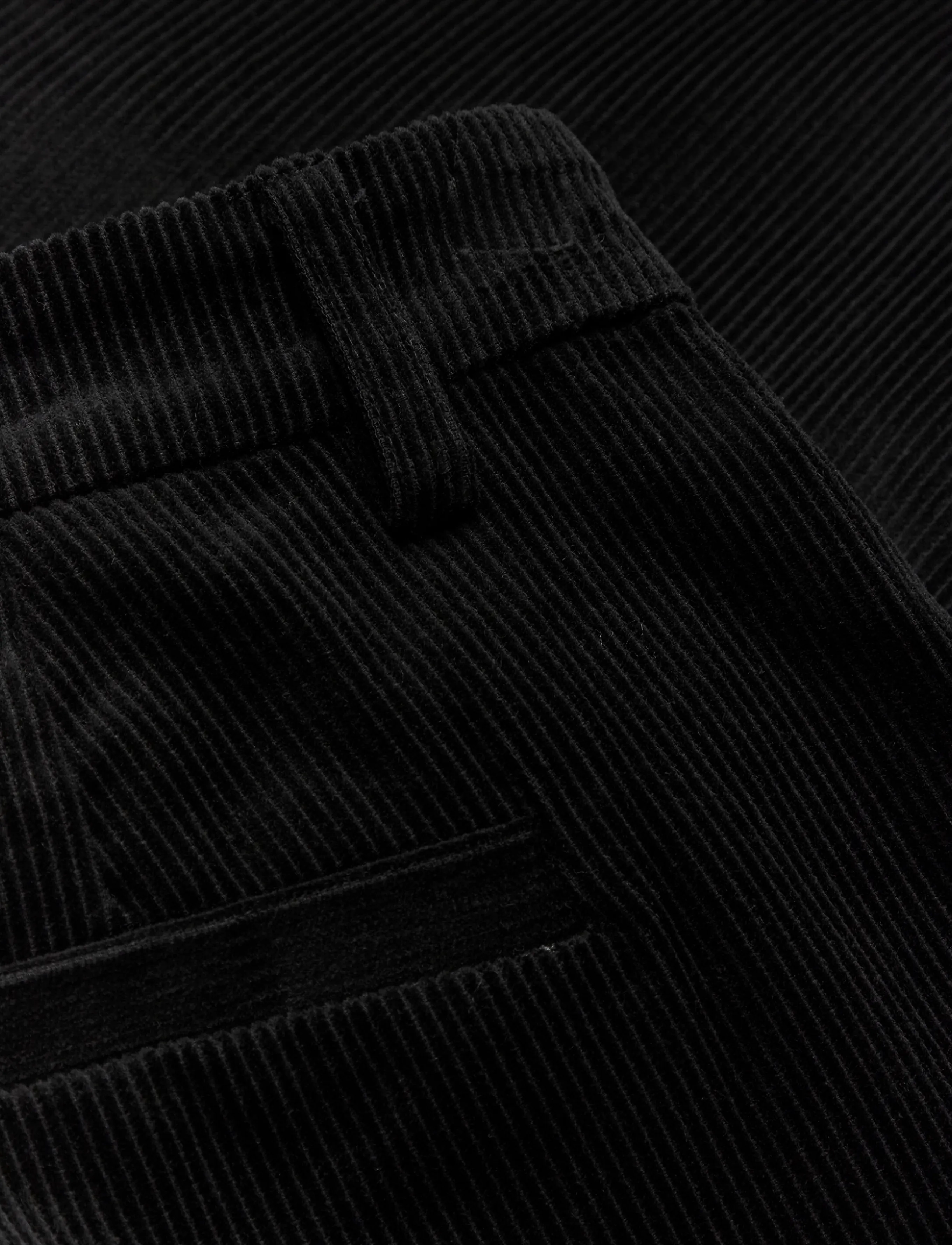 Woodbird - WBBin Cord Pants - black - 3