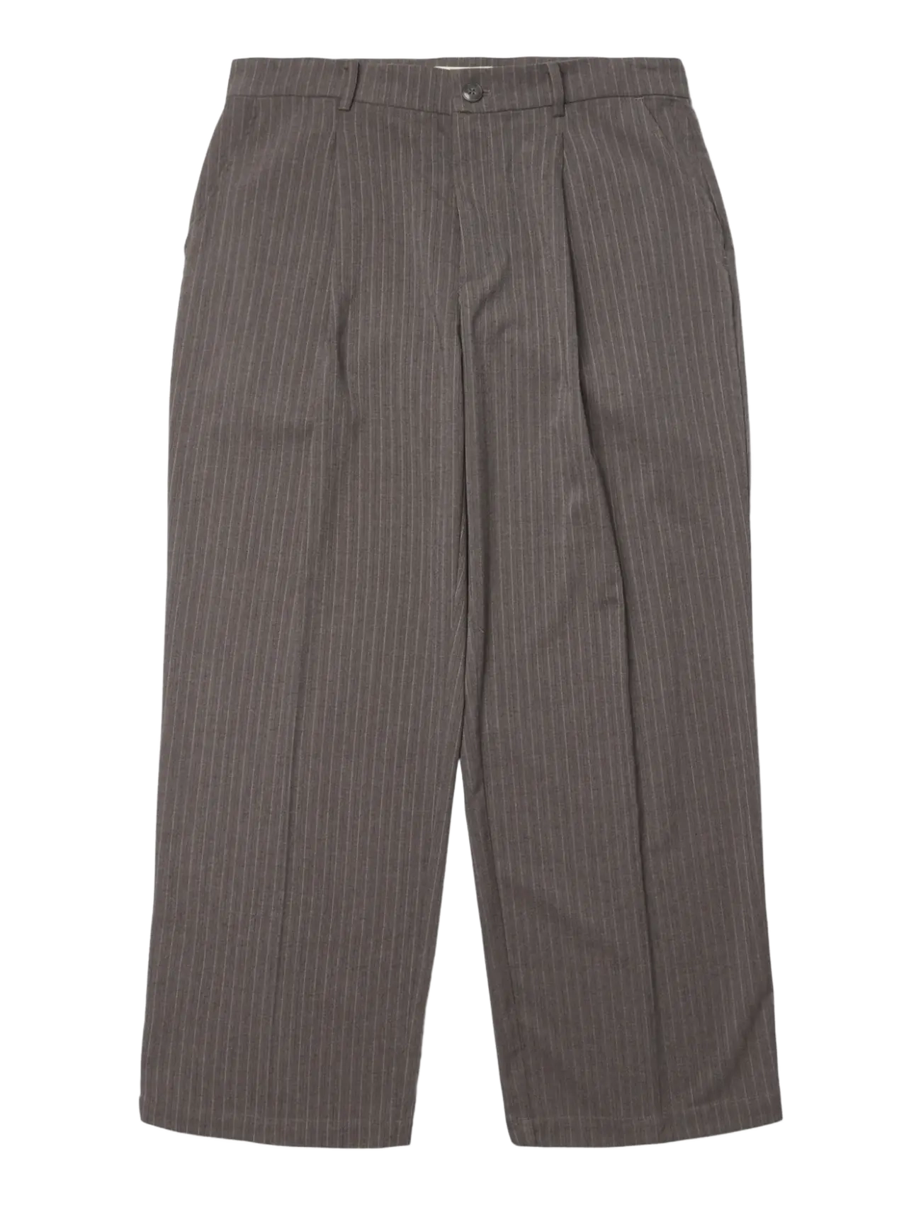 Woodbird - WBBin HB Stripe Pants - dark grey - 1
