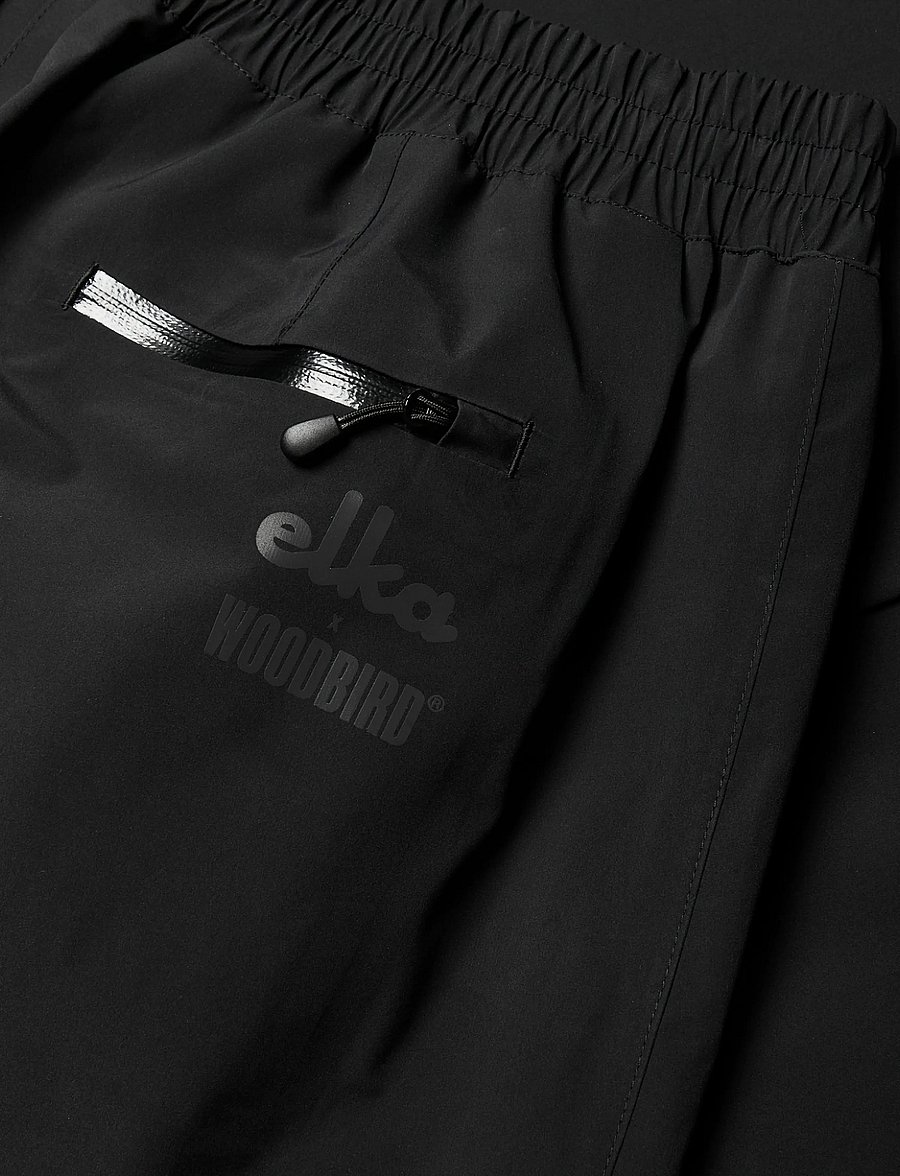 Woodbird - WBDune Shell Pants - freizeithosen - black - 3