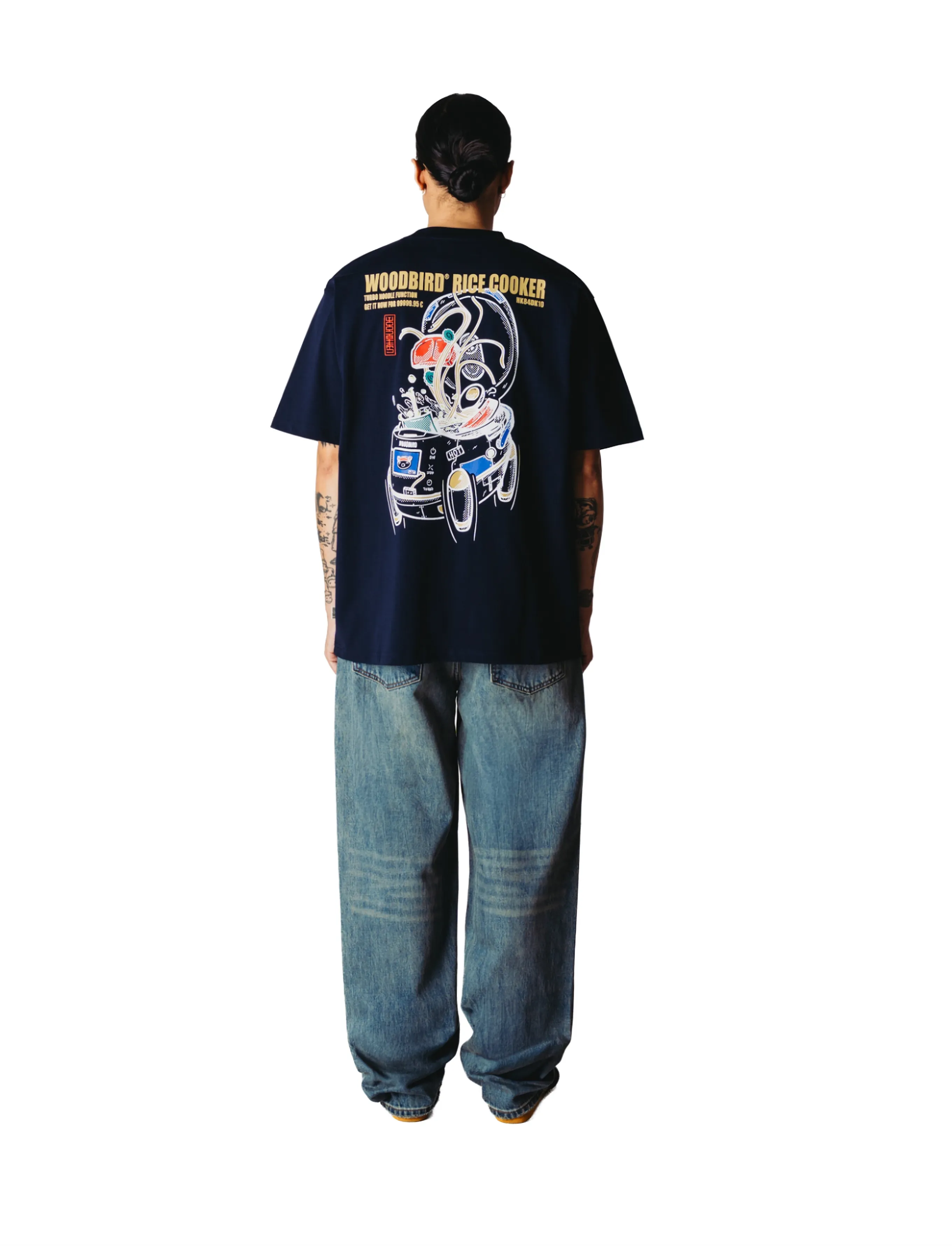 Woodbird Wbbaine Cook Tee t-shirts med tryck herr – bild 3