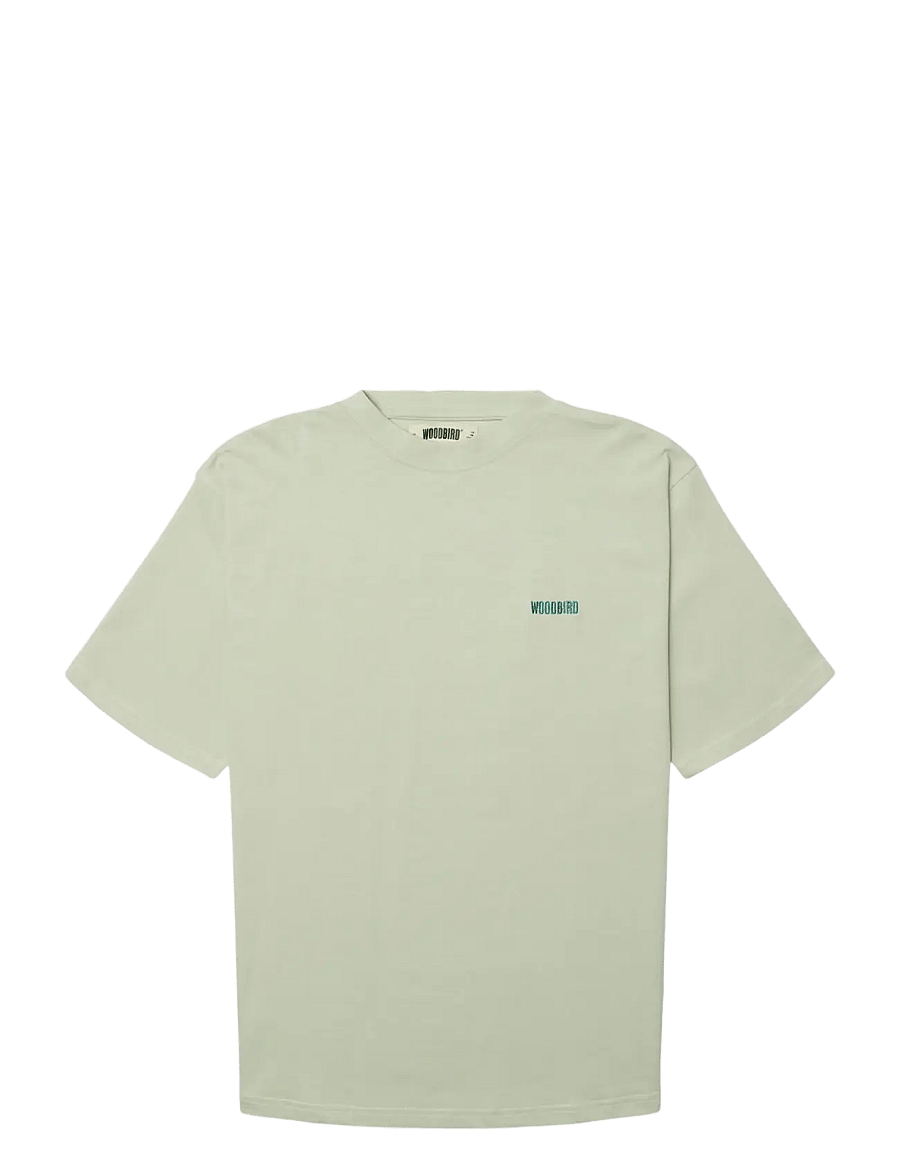 Woodbird - WBBaine Cook Tee - lühikeste varrukatega t-särgid - dusty green - 1