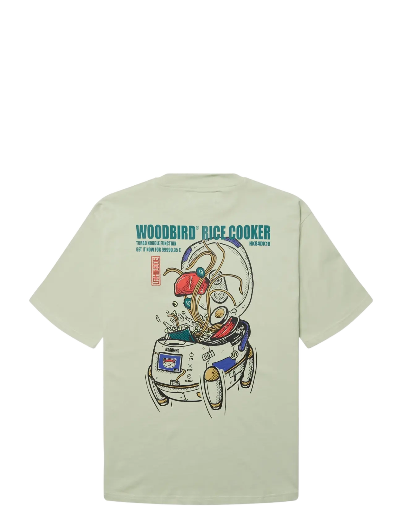 Woodbird - WBBaine Cook Tee - lühikeste varrukatega t-särgid - dusty green - 2