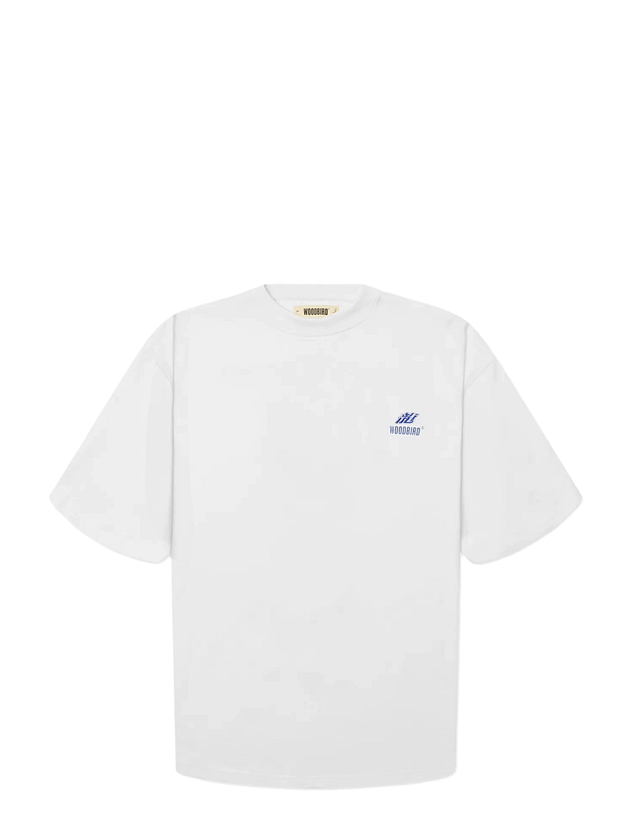 Woodbird - WBBeam Action Tee - short-sleeved t-shirts - white - 0