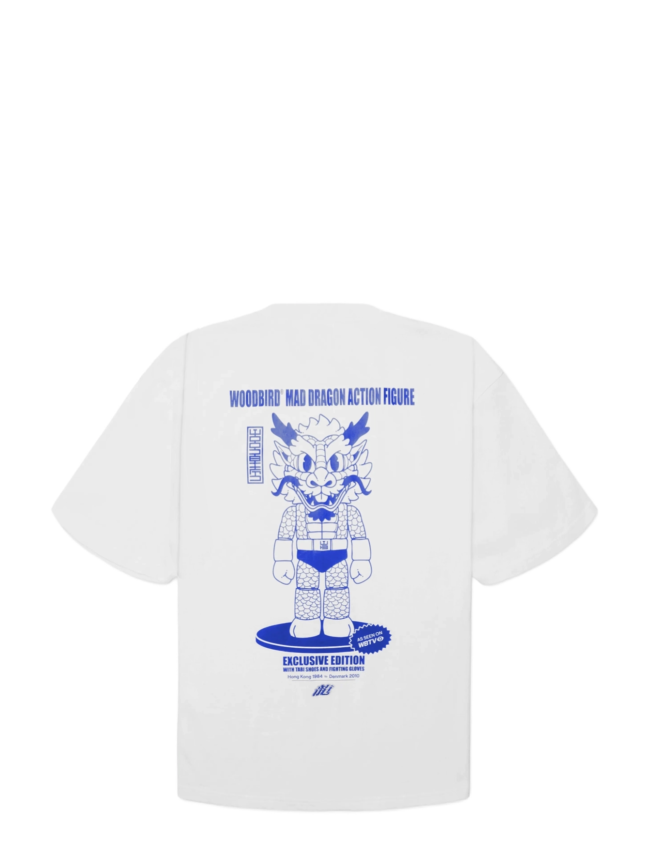 Woodbird - WBBeam Action Tee - short-sleeved t-shirts - white - 1