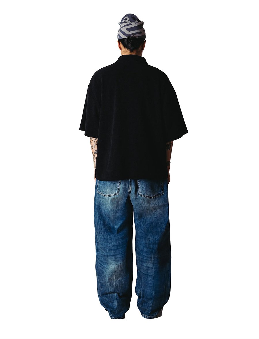 Woodbird - WBHiro SS Jiu Zip Polo - polostrik - black - 4
