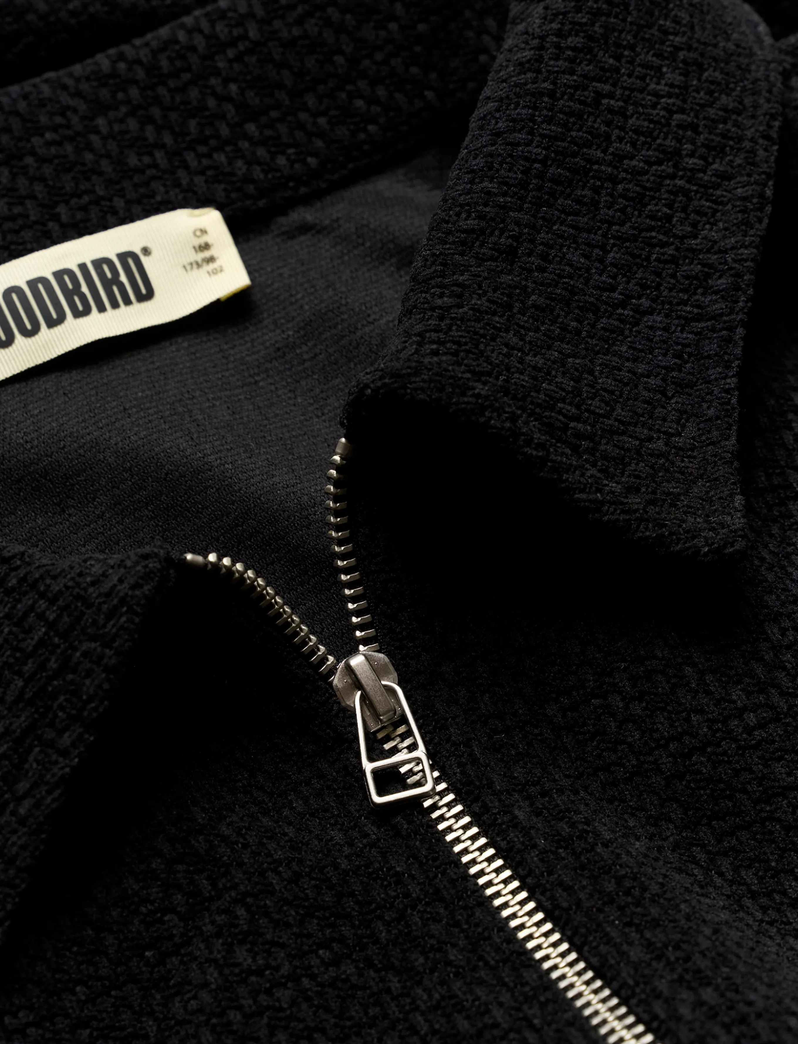 Woodbird - WBHiro SS Jiu Zip Polo - black - 5
