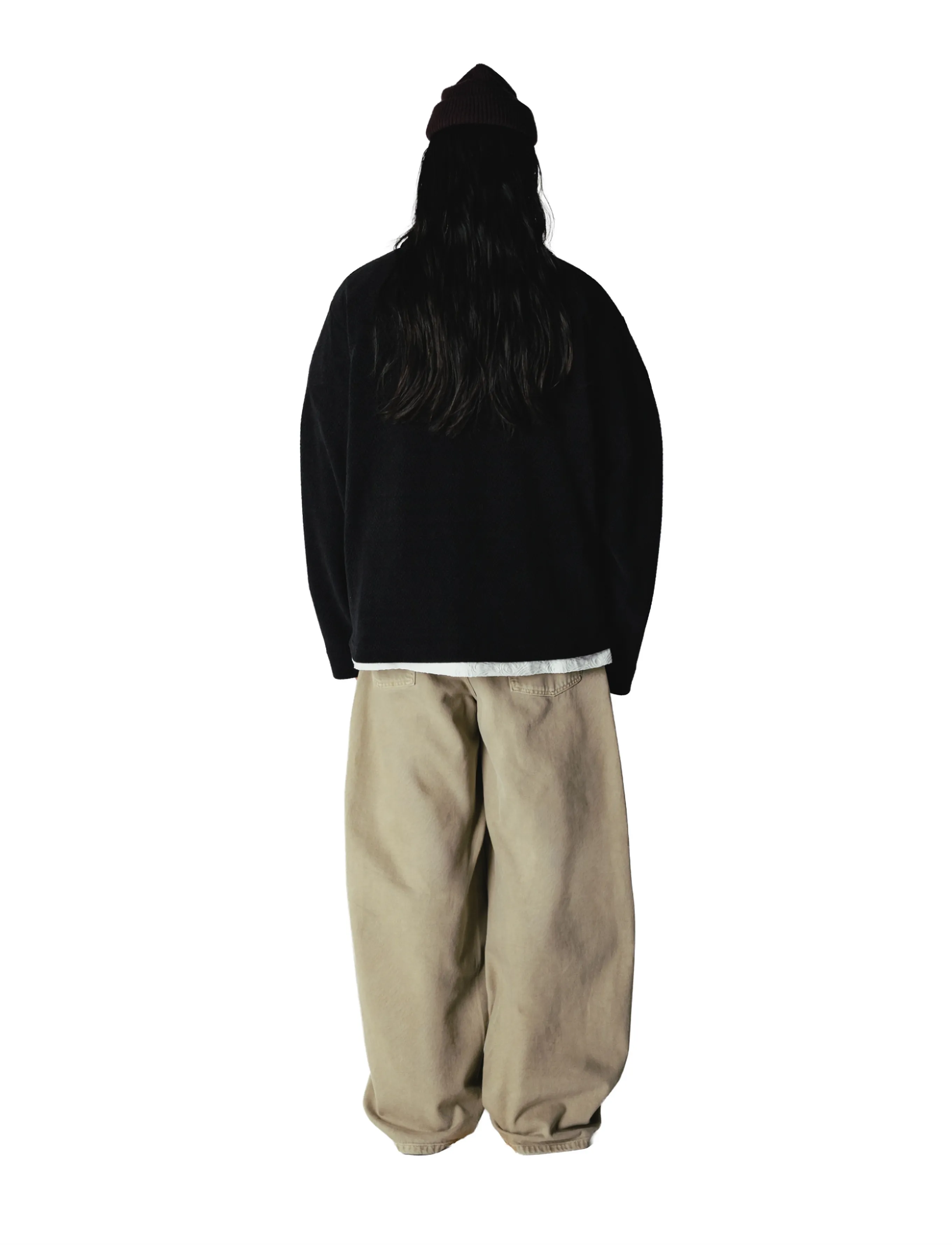 Woodbird - WBHiro LS Jiu Zip Polo - black - 4