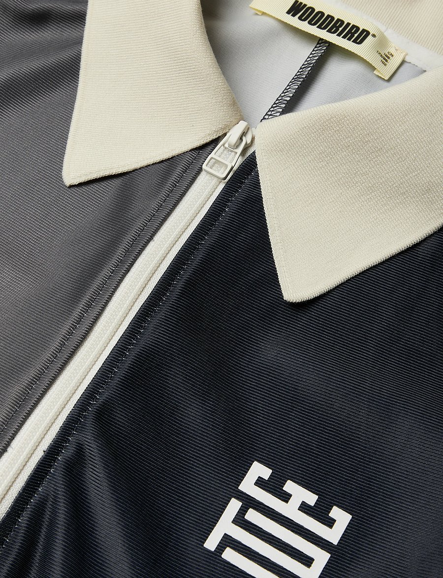 Woodbird - WBHiro Sport Zip Polo - kurzärmelig - slate blue - 5