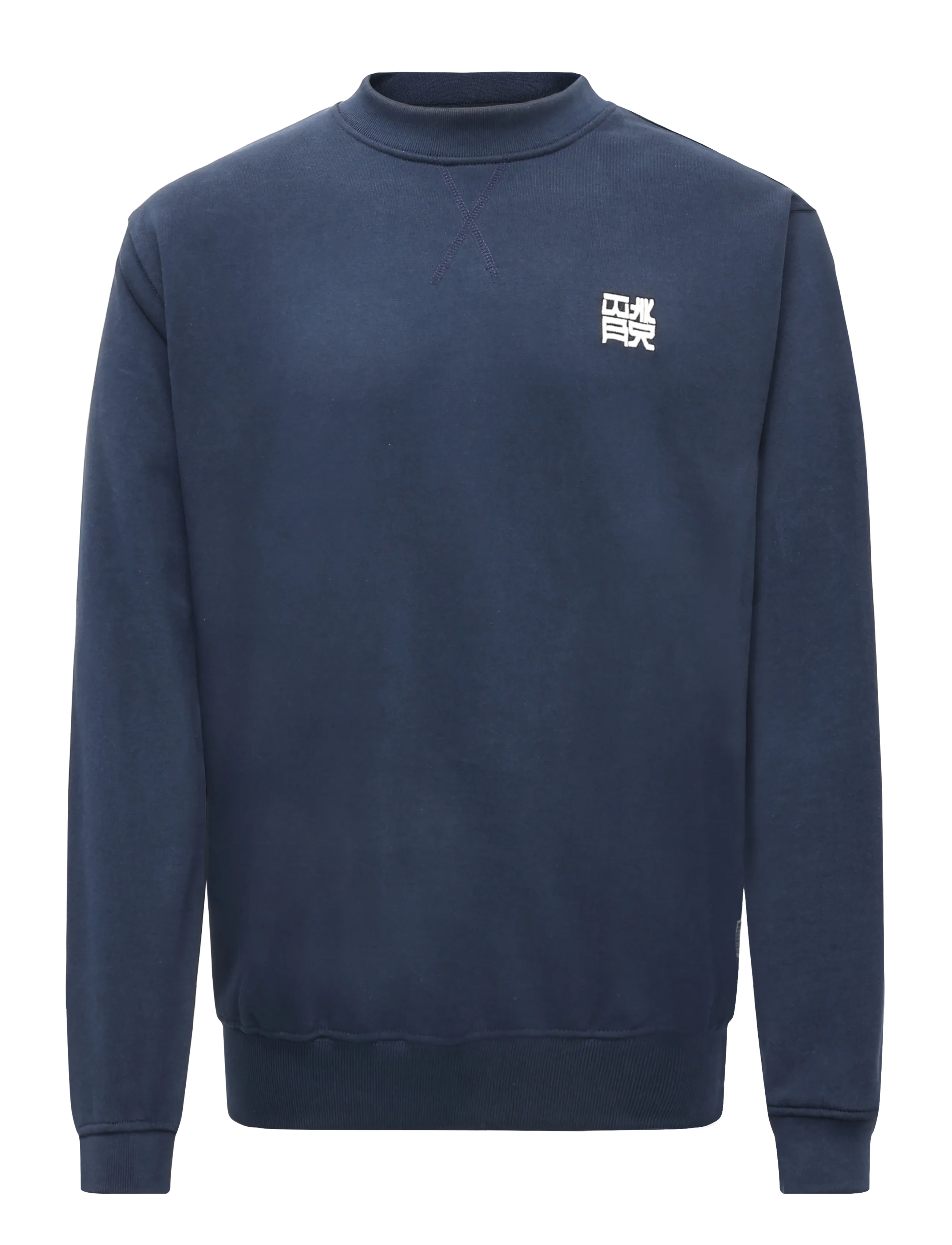 Woodbird WBCane HK Crew - Kleidung - DARK NAVY / navy