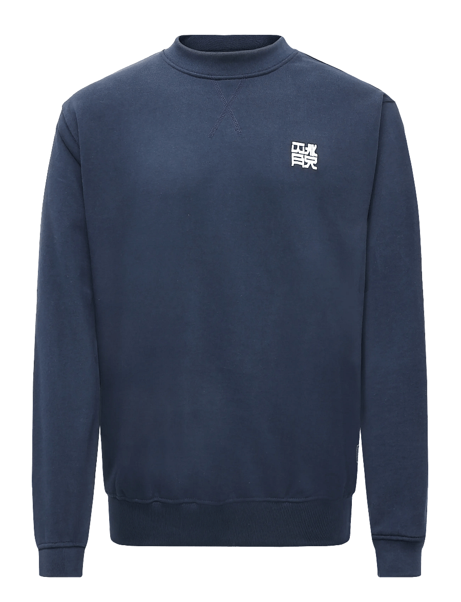 Woodbird - WBCane HK Crew - shop efter stil - dark navy - 0