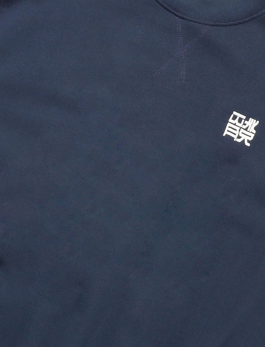 Woodbird - WBCane HK Crew - shop efter stil - dark navy - 2