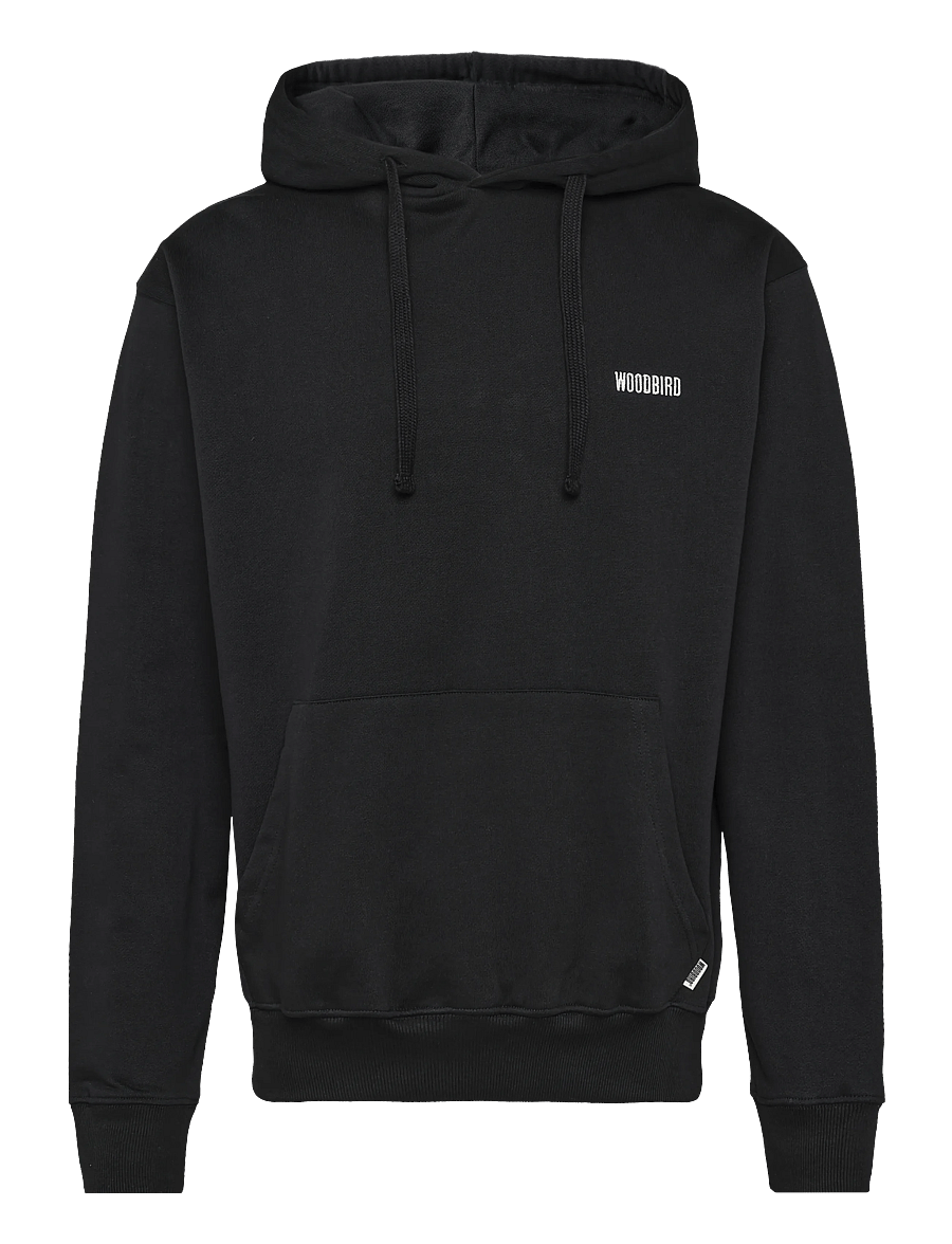 Woodbird - WBPacs HK Home Hoodie - kapuutsiga pusad - black - 0
