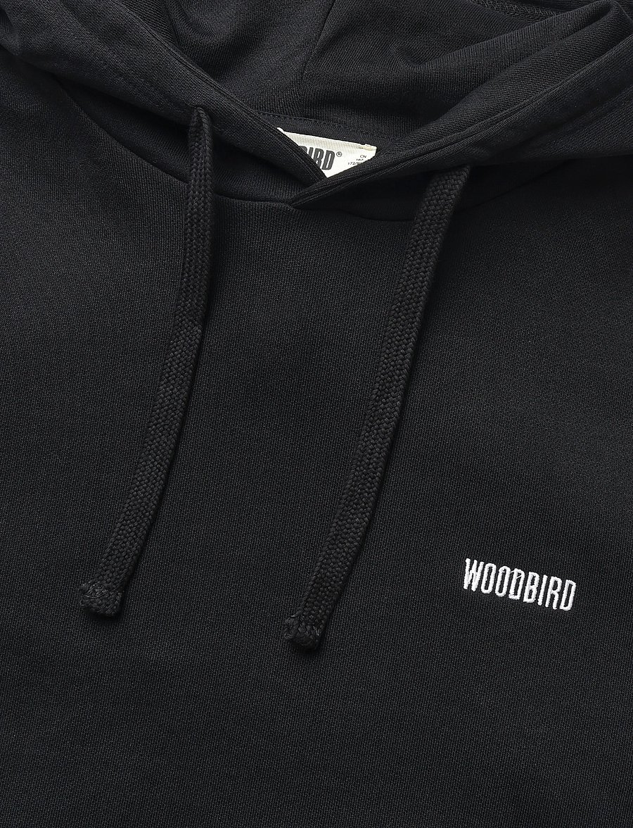 Woodbird - WBPacs HK Home Hoodie - kapuutsiga pusad - black - 2