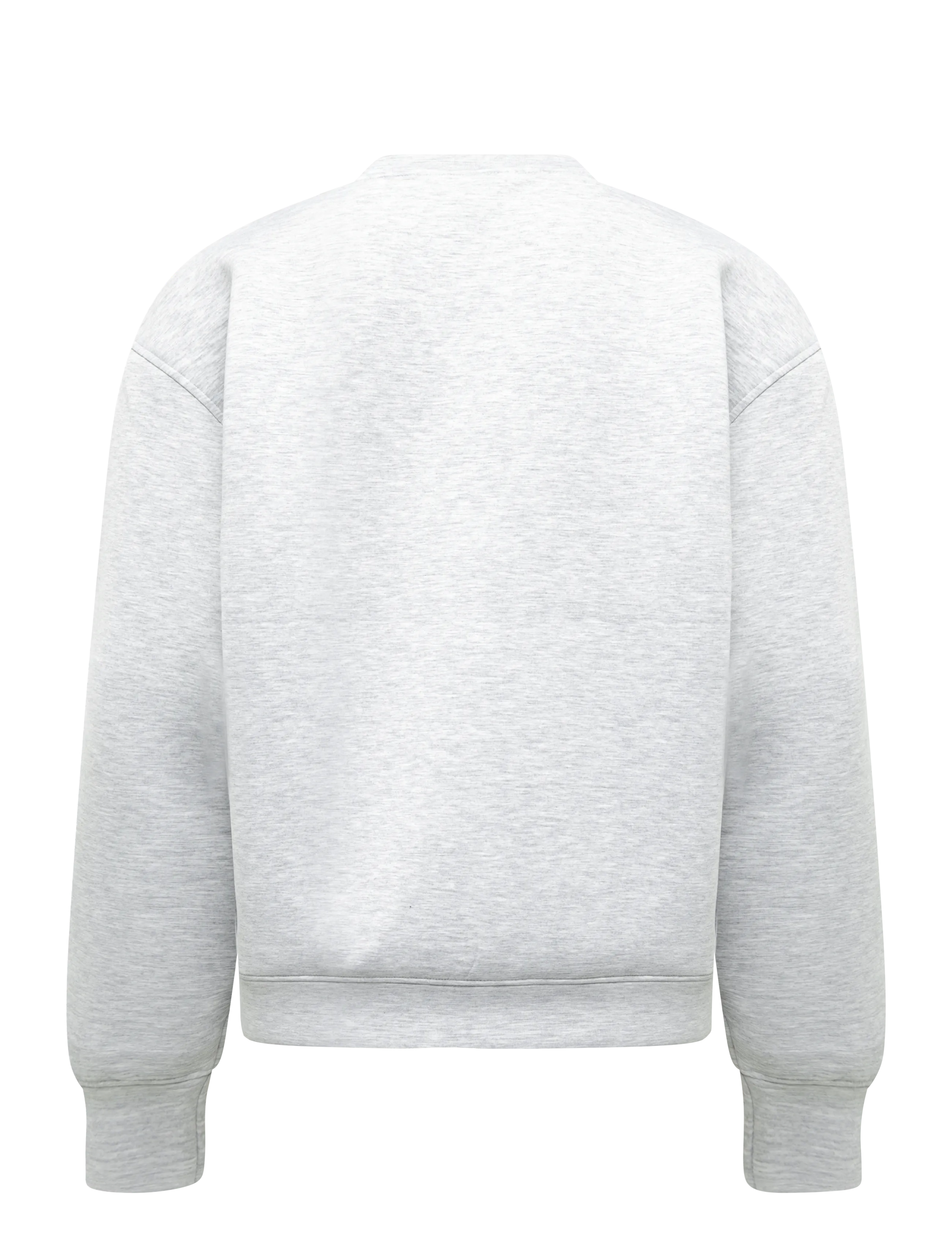 Woodbird - WBFuko Scuba Crew - shop efter stil - grey melange - 1