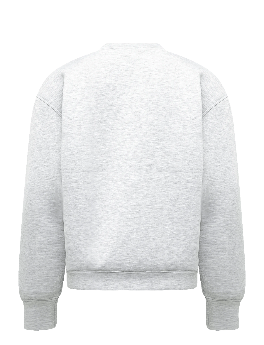Woodbird - WBFuko Scuba Crew - shop efter stil - grey melange - 1