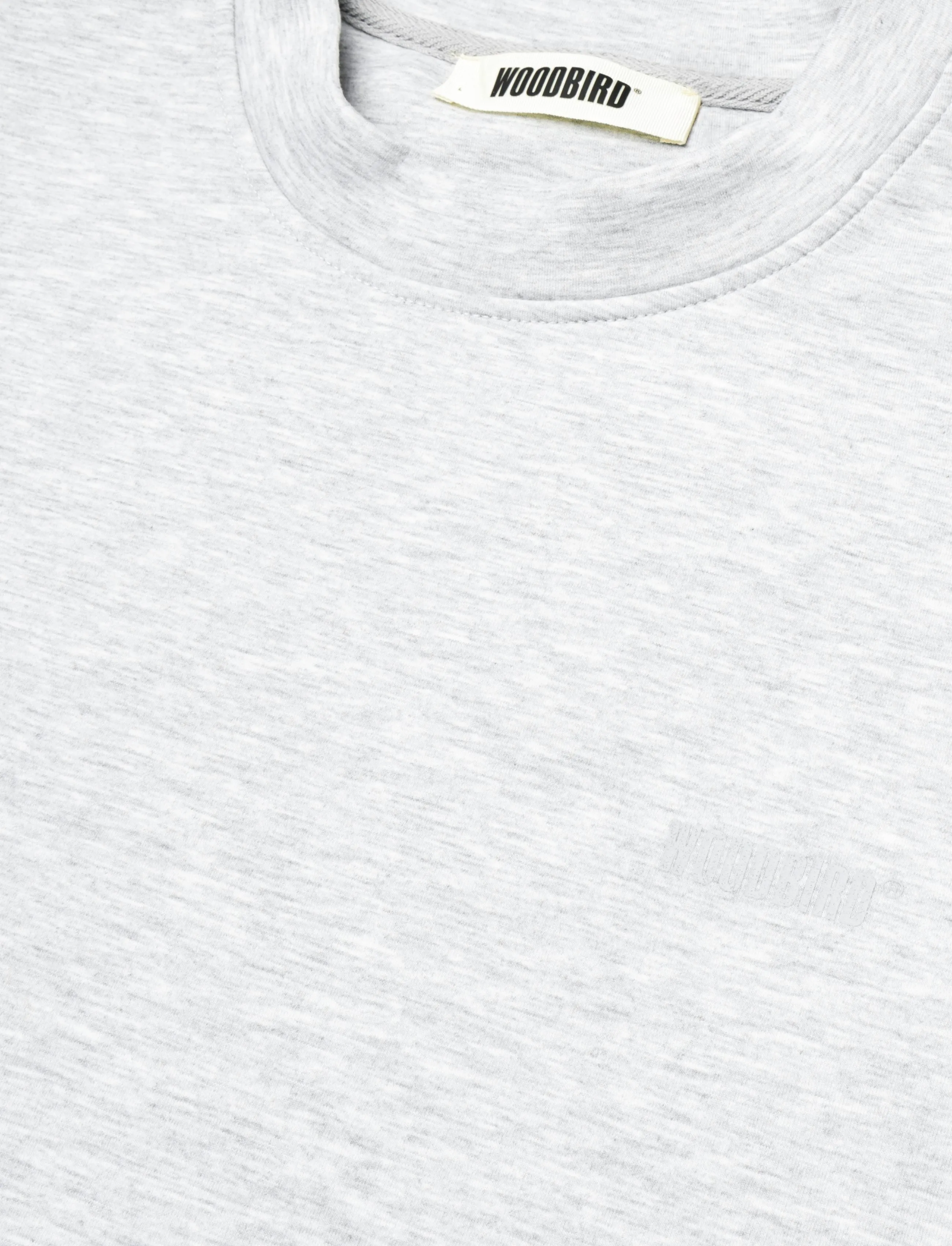 Woodbird - WBFuko Scuba Crew - shop efter stil - grey melange - 2