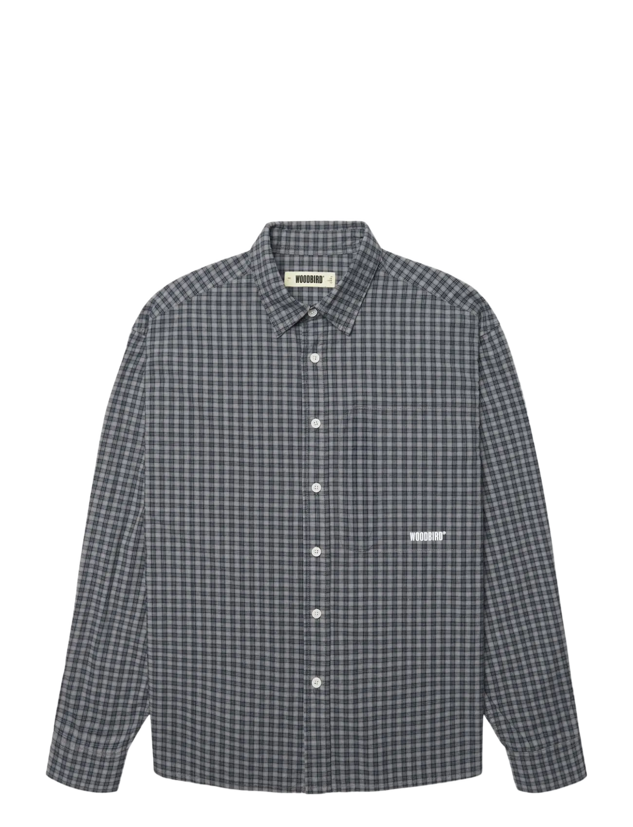 Woodbird - WBBuzo Yu Check Shirt - blue - 1