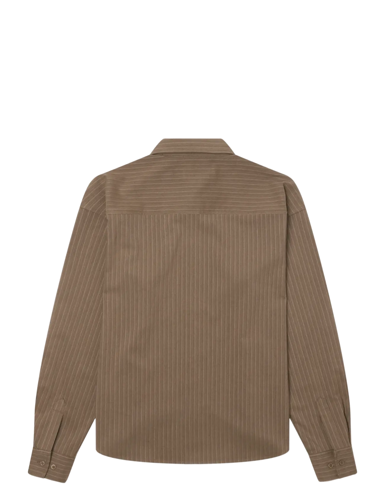Woodbird - WBXing HB Stripe Shirt - dark olive - 2