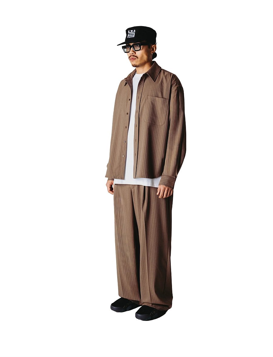 Woodbird - WBXing HB Stripe Shirt - gestreifte hemden - dark olive - 3