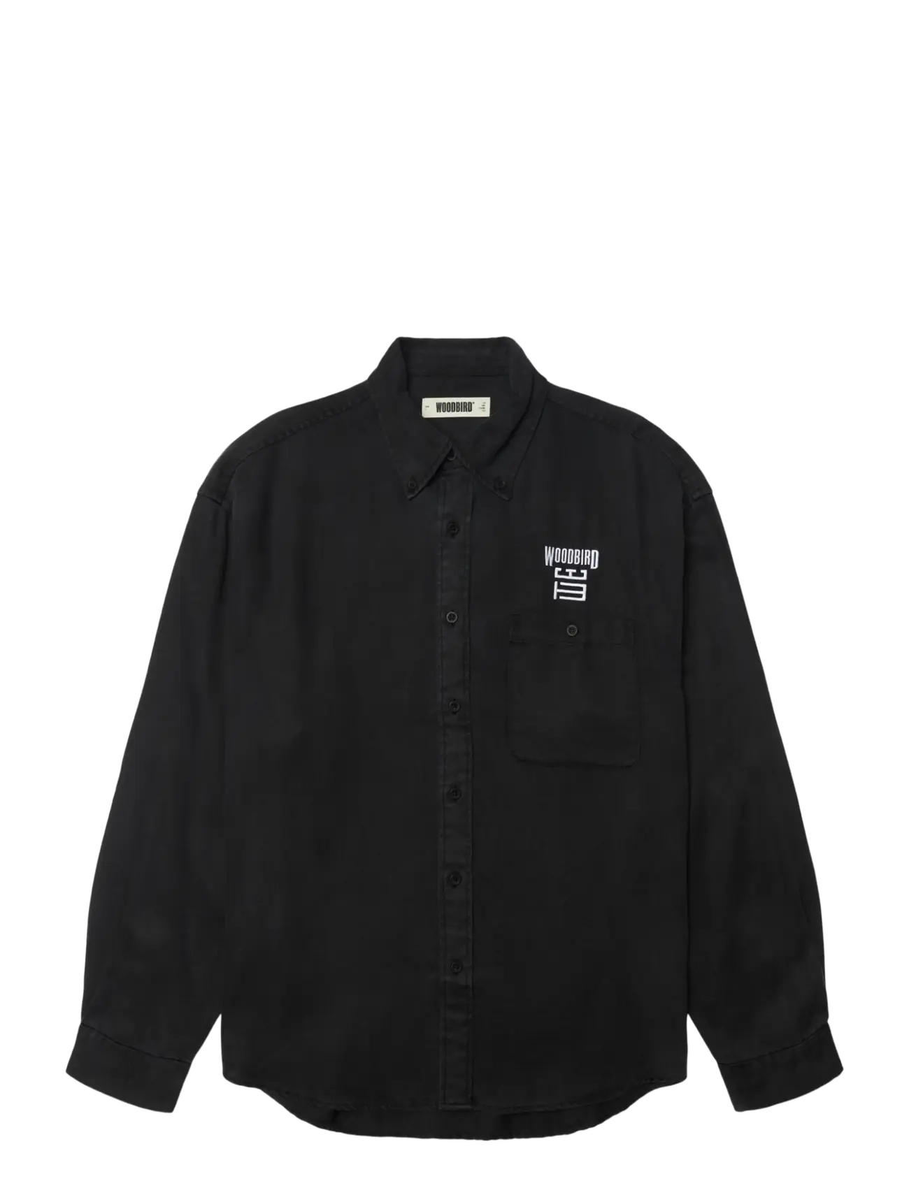 Woodbird - WBJong Denim Shirt - black - 1