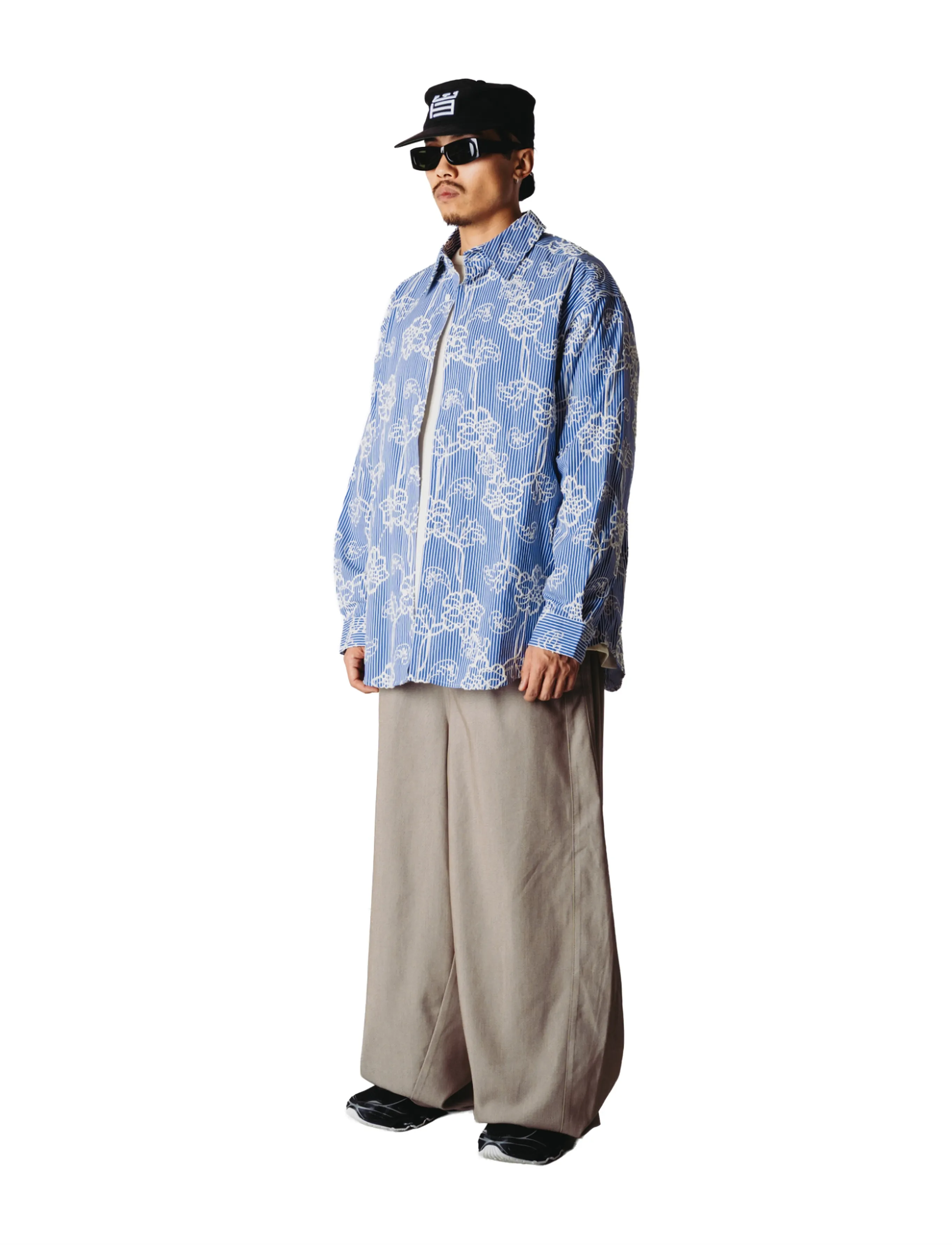 Woodbird - WBBrooks EMB Shirt - blue-white - 3