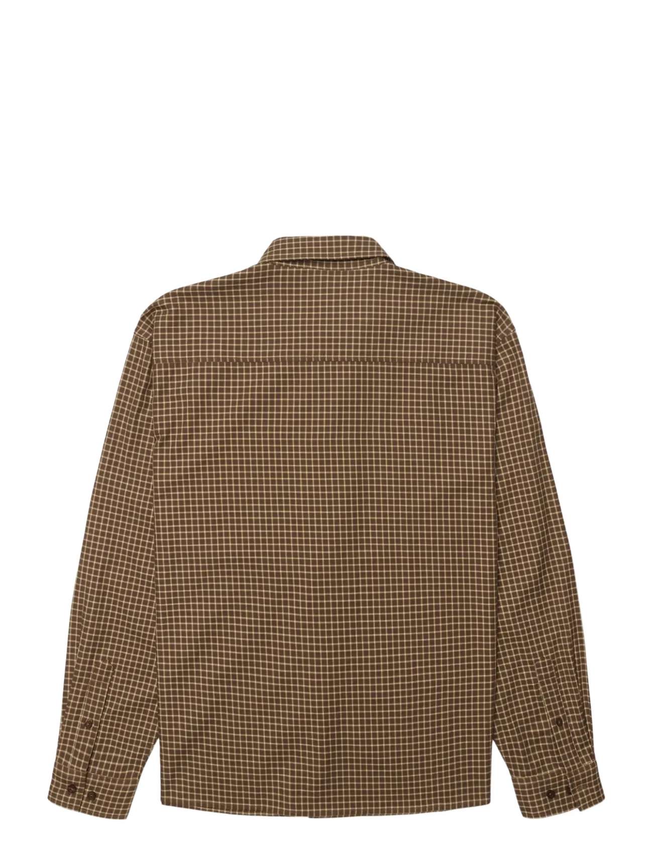 Woodbird - WBBuzo Man Check Shirt - brown-honey - 2