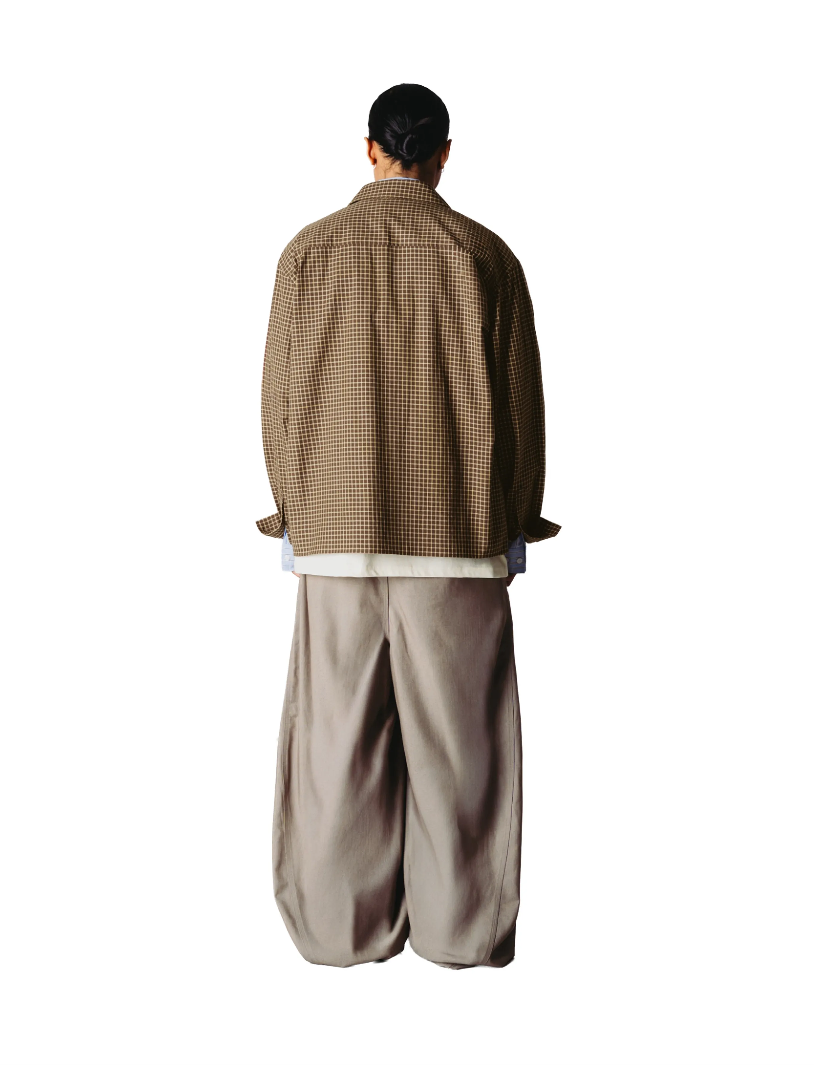 Woodbird - WBBuzo Man Check Shirt - brown-honey - 4