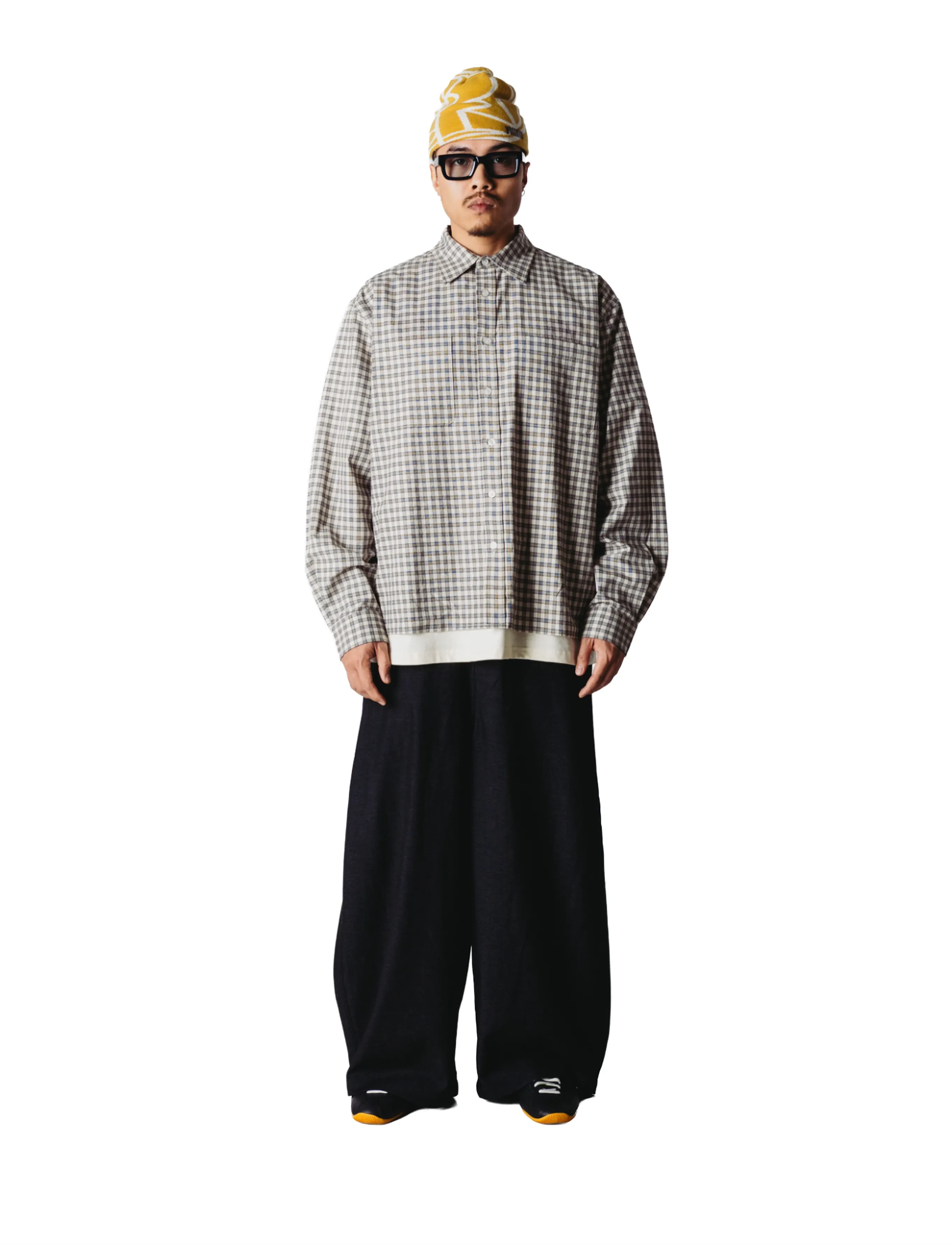 Woodbird WBBuzo Che Shirt - Uus - OFF WHITE / cream
