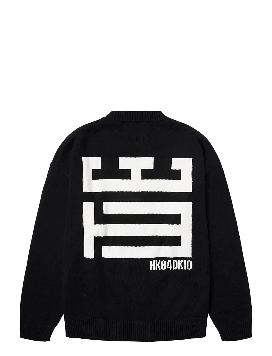 Woodbird - WBKurt Stamp Crew - rundhals - black - 2