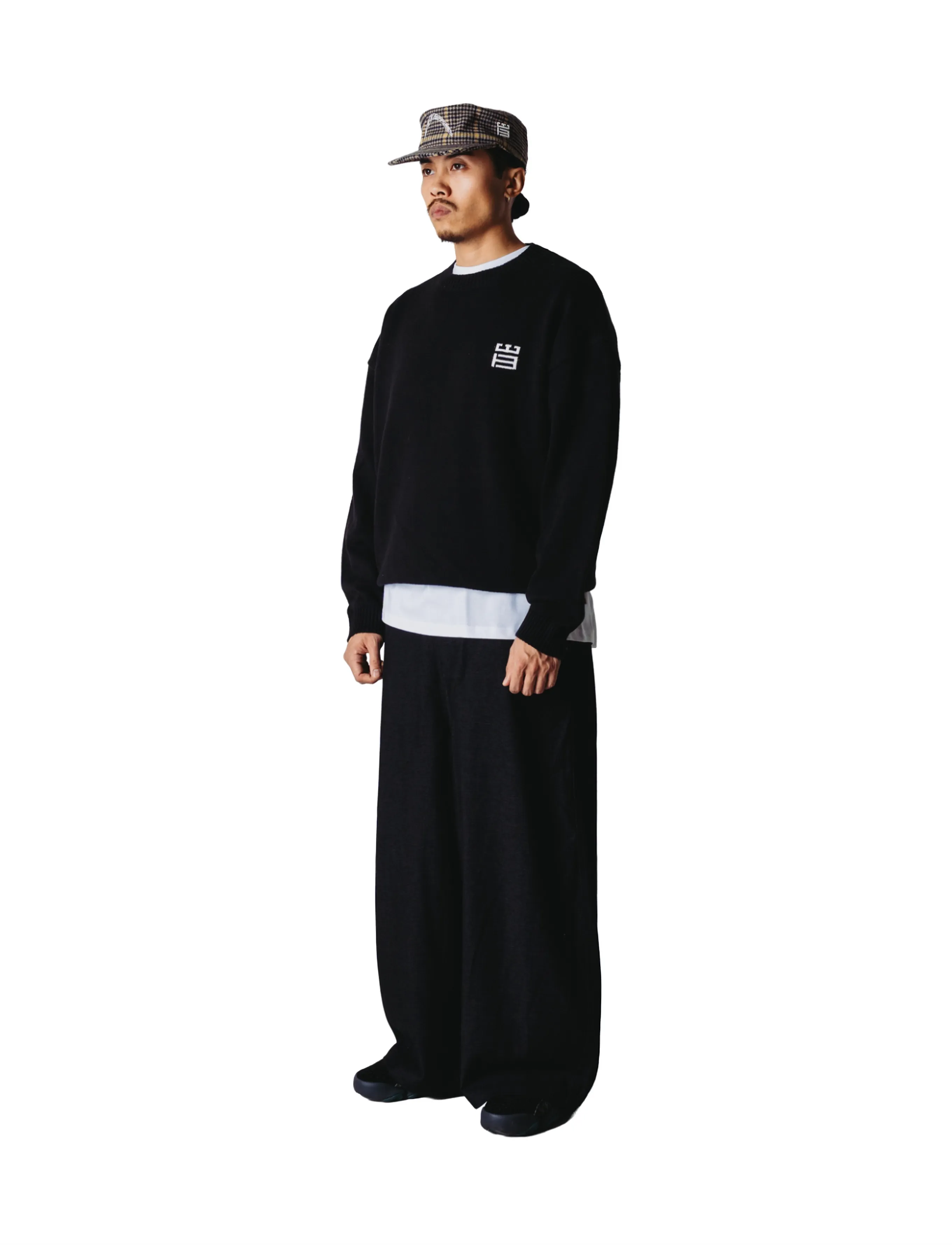 Woodbird - WBKurt Stamp Crew - rundhalsad - black - 3
