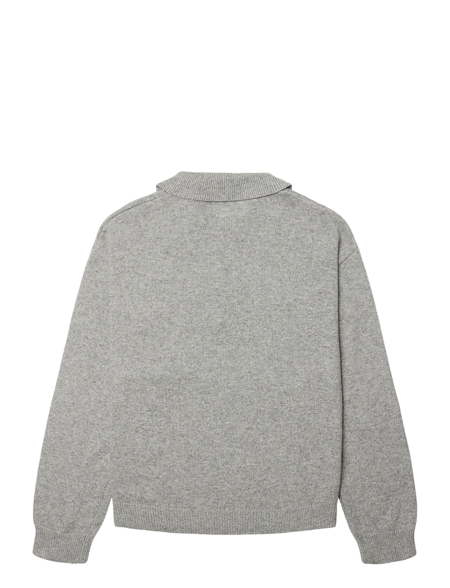 Woodbird - WBKang 1/2 Zip Polo - pullover mit halbem reißverschluss - grey - 2
