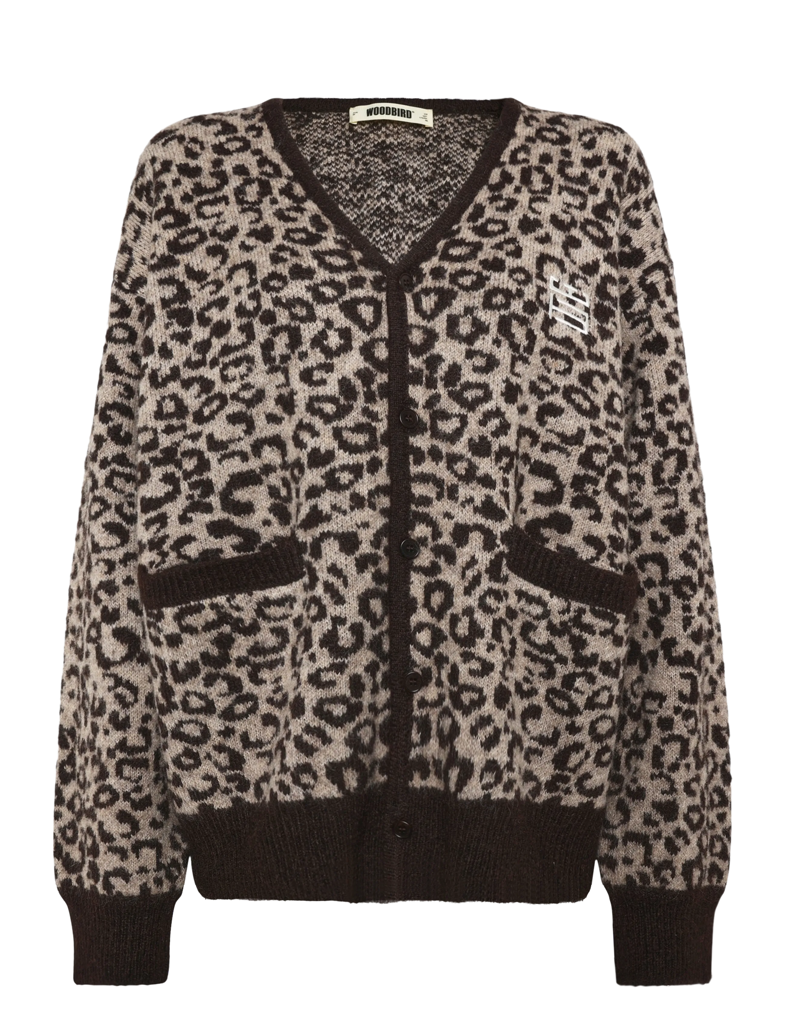 Woodbird WBOni Leo Cardigan - Kleidung - SAND-FUDGE / beige