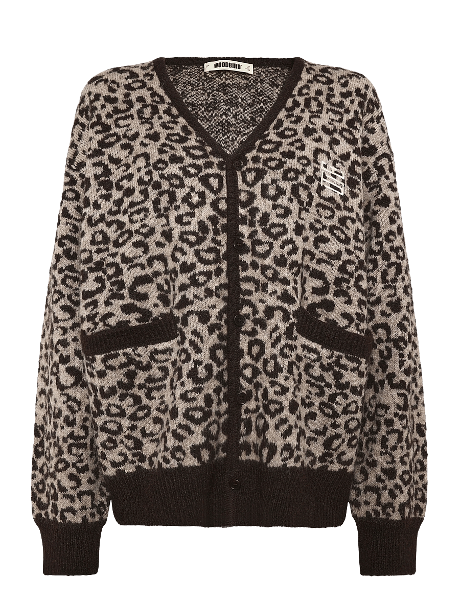 Woodbird - WBOni Leo Cardigan - strickjacken - sand-fudge - 0