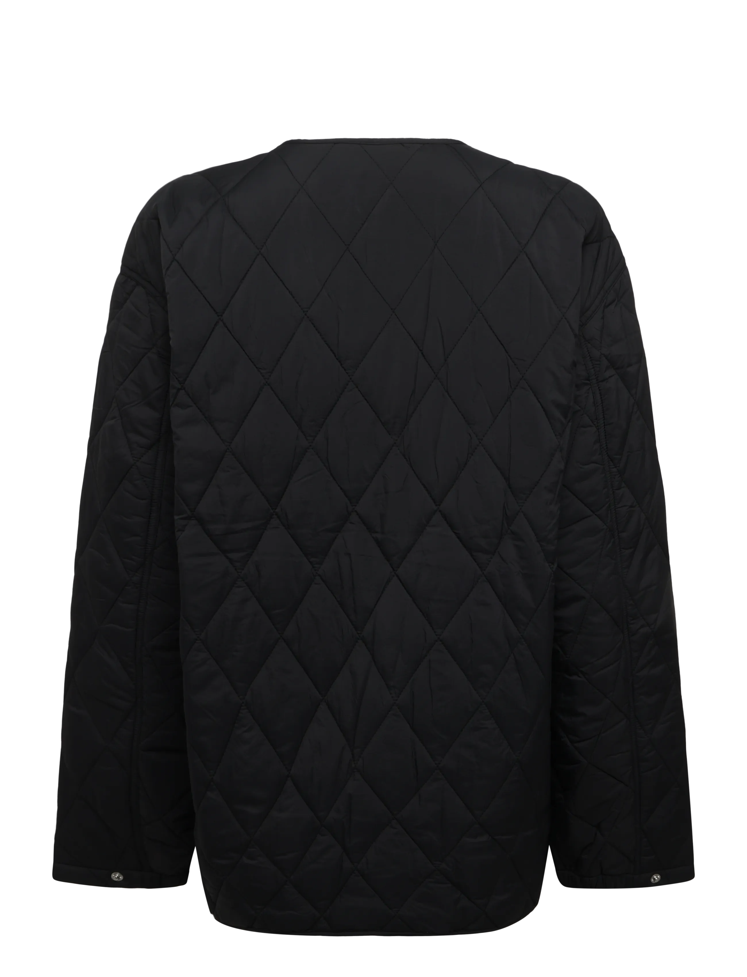 Woodbird - WBWayne Quilt Jacket - höstjackor - black - 1